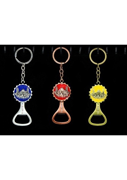 Metal Ayasofya Anahtarlık ve Açacak Model 2