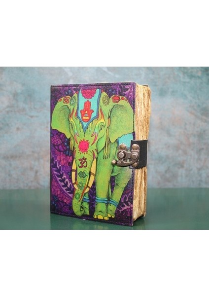 Fil Tasarımı Deri Defter