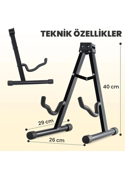 GS01 Gitar Standı Ayaklığı Sehpası
