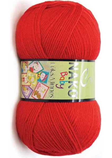 Lüks Minnoş 207 Alev Kırmızı