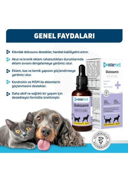 Glukozamin&kondroitin&type Kedi ve Köpek İçin