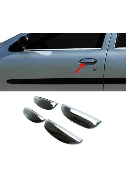Dacia Logan MCV Krom Kapı Kolu 4 Kapı P.çelik 2005-2012 Arası