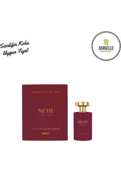 Nıche Always Wıth You Unısex 100 ml Extraıt De Perfume -Bes