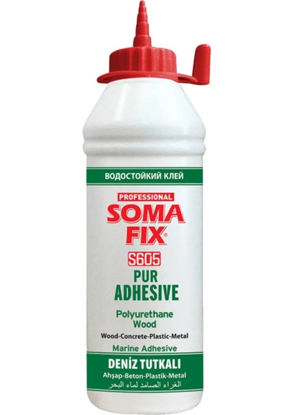 Somafix Deniz Tutkalı Tekne Mobilya Yapıştırıcı 1000 gr S608