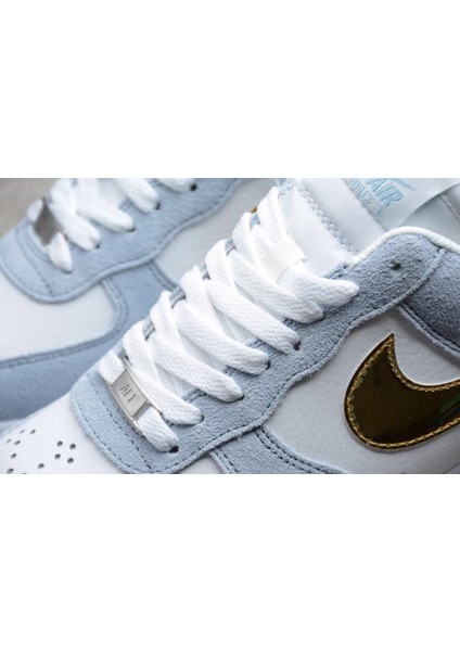 Air Force 1 07 AN20 White Psychic Blue Metallic Gold CT9963-100 indirimleri