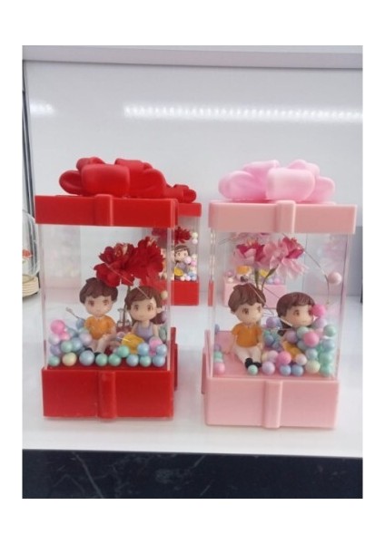 Dekoratif Müzikli Hediye Kutusu