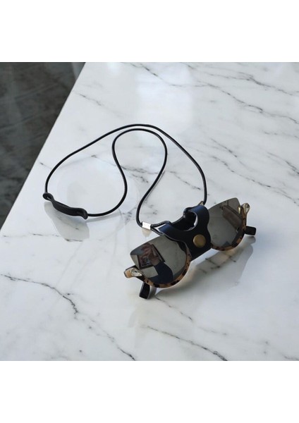 Suni Deri Gözlük Tutucu Kordon(Unisex)