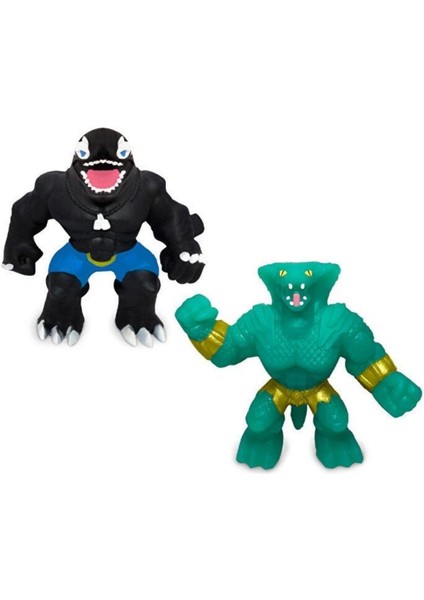 Elastikorps Fighters Nano Mini Ikili Paket 31896 Artik & Reptilor
