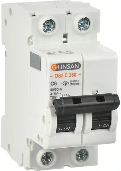 Valta Otomatik Sig. 2p 6ka C Tip 6A