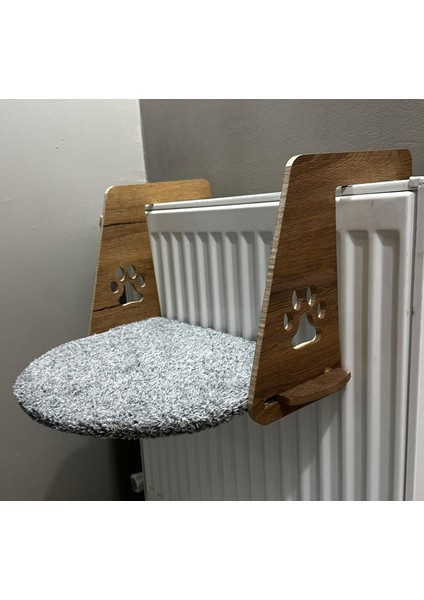 x Large Kalorifer Petek Radyatör Peluş Kedi Yatağı 30X50CM (Kolay Montaj Geçmeli Sistem)