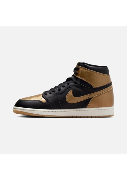 Air Jordan 1 Retro High Og Black Gold Spor Ayakkabı -Ender Bulunan Renktir