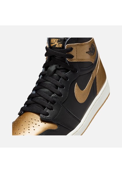 Air Jordan 1 Retro High Og Black Gold Spor Ayakkabı -Ender Bulunan Renktir indirimleri