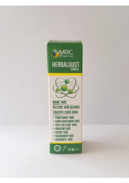 Herbalgust Takviye Edici Gıda Damla 20ML