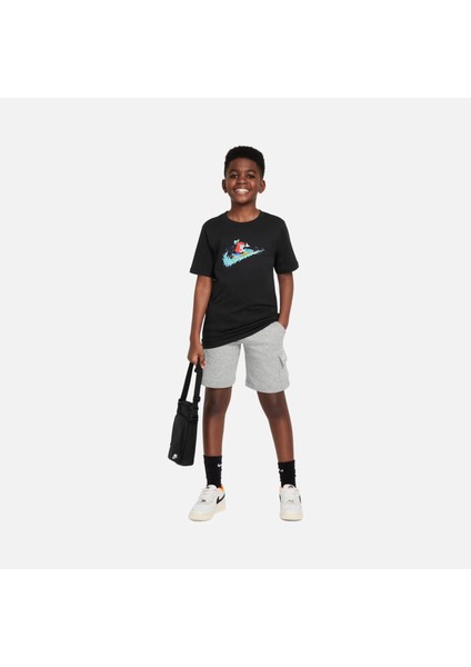 Sportswear Boxy 1 Graphic Sleeve Spor Çocuk T-Shirt fırsatları