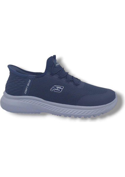 Forza 2506 Unisex Lacivert File Yürüyüş Koşu Çorap Model Spor Ayakkabı