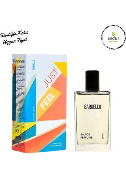 Just Feel Kadın 50 ml Parfüm Edp -Bes