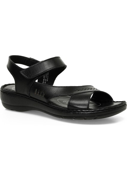 161884.Z5FX Siyah Kadın Comfort Sandalet
