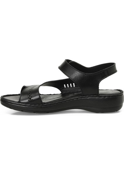 161884.Z5FX Siyah Kadın Comfort Sandalet