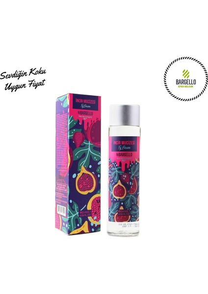 Incir Mucizesi 180 ml Cam Dökme Kolonya Edc -Bes
