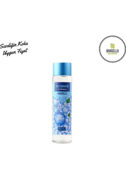 Buz Ferahlığı 180 ml Cam Dökme Kolonya Edc -Bes