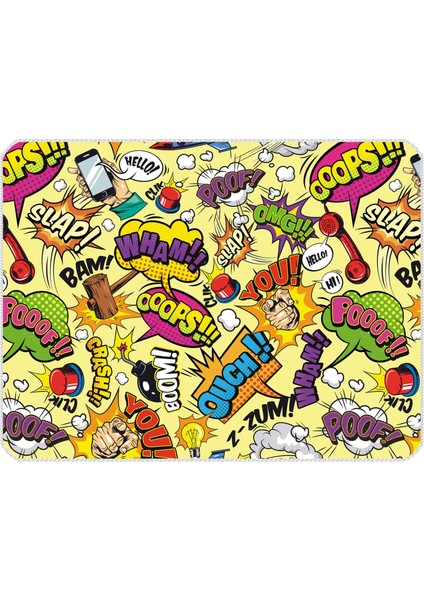 Mouse Pad 40X30 cm Funny Figures Ilyuka MP524030 Gaming Oyuncu Dikişli Kenar Pürüzsüz Yüzey Kaymaz Kauçuk Taban fırsatları