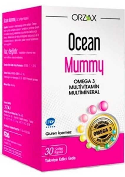 Mummy Multivitamin Multimineral 30 Kapsül