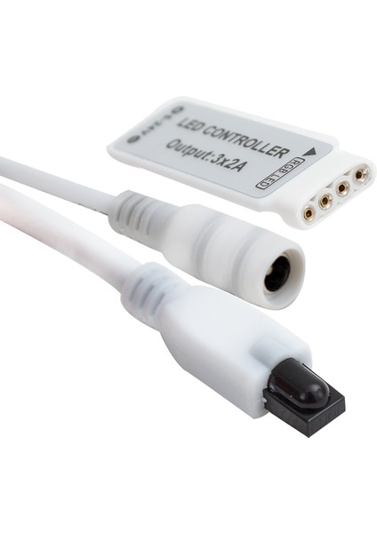 Mini 24 Tuşlu 5 Volt - 12 Volt - 24 Volt - 3.2 Amper Kumandalı Rgb LED Kontrol Cihazı
