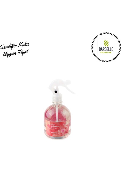 Pink Powder Plastik Sprey Ortam Kokusu 485 ml -Bes