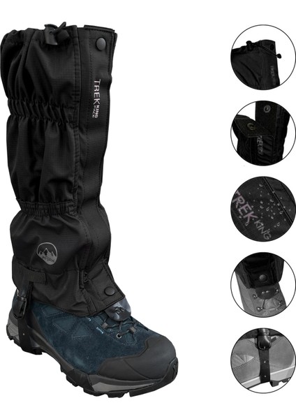 Argeus Trekking Pace Outdoor Tozluk Siyah