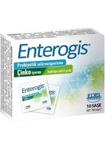 Takviye Edici Enterogis Sase 10 Poşet