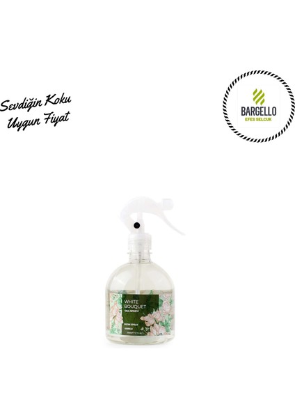 White Bouquet Plastik Sprey Ortam Kokusu 485 ml -Bes