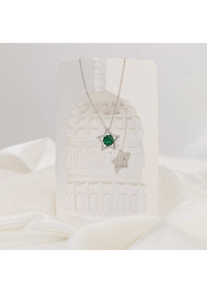 Orman Yıldızı Kolye 925 Ayar Gümüş fırsatları