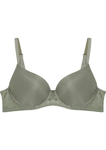 Desenli Destekli Dolgulu Balenli Sütyen