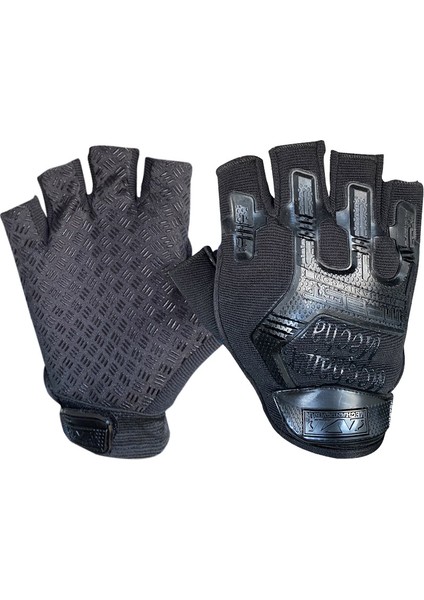 1107 Mechanix Parmaksız Eldiven Siyah