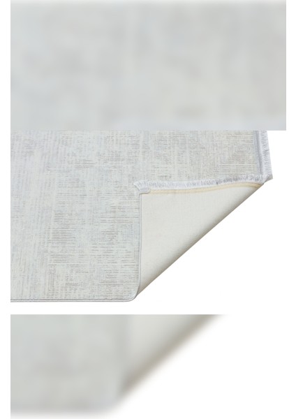 Halı Riena 1171 Beyaz Yumuşak Dokulu Yıkanabilir Ince Kadife Dokuma Taban Saten Bambu Halı fırsatları