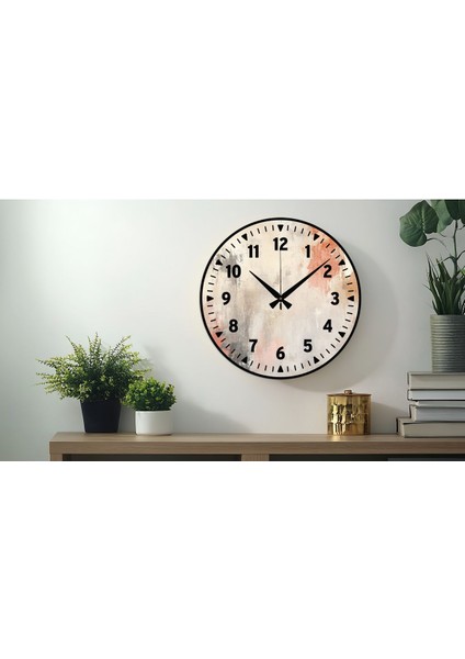 Modern metal duvar saati, UV baskılı, sessiz, 40x40, şık ve dayanıklı tasarım modelleri