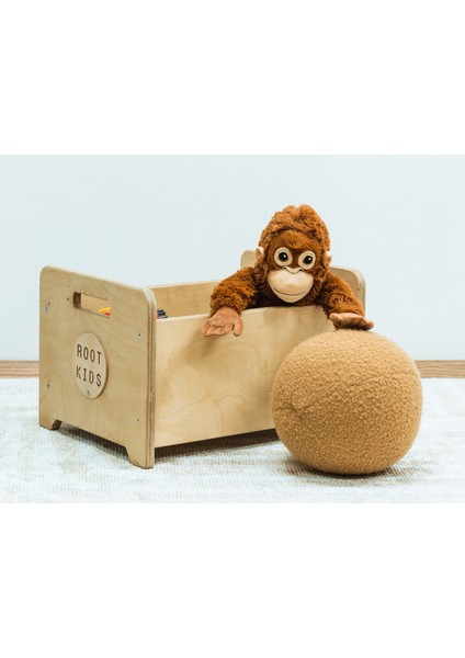 Ahşap Oyuncak ve Kitap Kutusu - Montessori Tarzı Depolama ve Düzenleyici modelleri