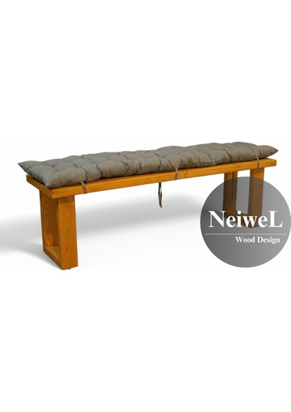 Arwes Doğal Ahşap BANK-40CM-60CM