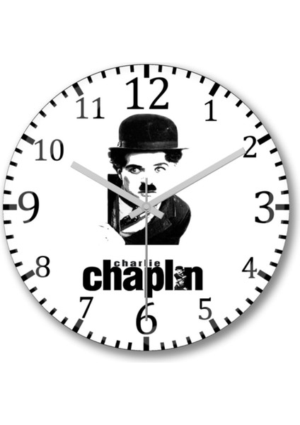 Turuncu modern duvar saati, 30x30 cm, bombeli gerçek cam, şık tasarım