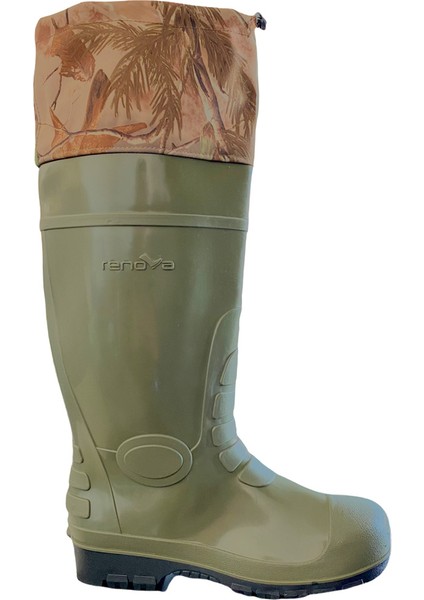 Renova Orman Desen Konçlu Içlikli Çizme