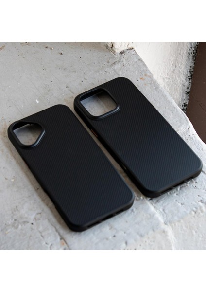 Iphone 16 Promax Uyumlu Deep Carbon Ultra Lüks Kılıf