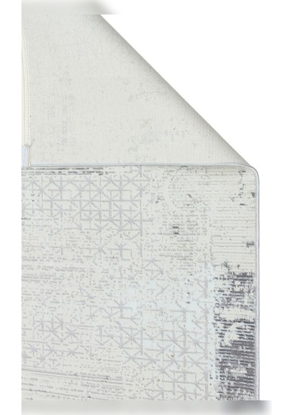 Halı Riena 1191 Gri Yumuşak Dokulu Yıkanabilir Ince Kadife Dokuma Taban Saten Bambu Halı fırsatları