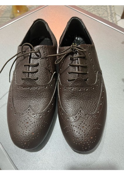 Kahverengi Çiftyüzlü Çarıkmodel Erkek Tango Dans ve Salon Ayakkabısı
