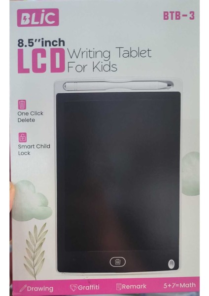 Btb-3 LCD Çizim Tableti Çocuklar İçin fırsatları