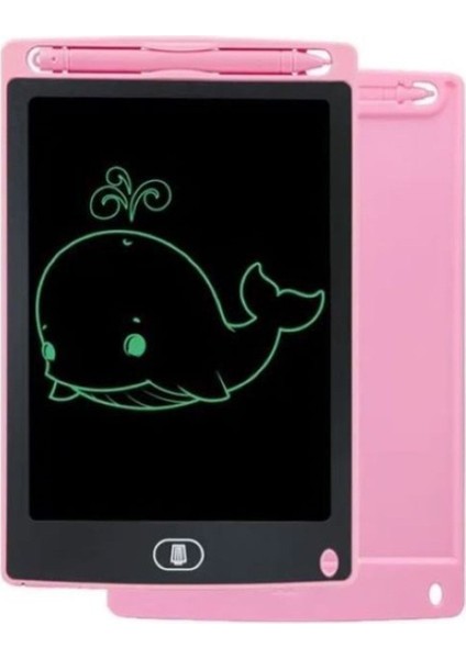 Dijital Çocuk Yazı Çizim Tableti LCD 8.5 Inc Ekranlı ve Bilgisayar Kalemli