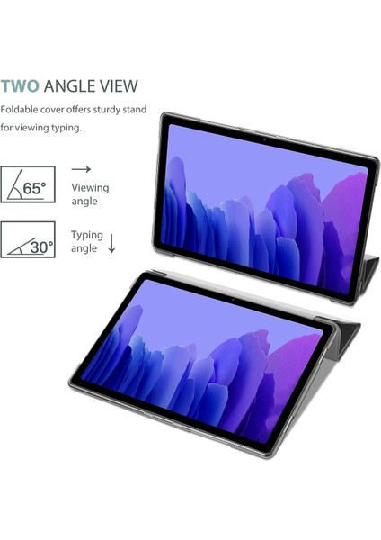 Samsung Galaxy Tab S6 Lite SM-P610 10.4" Kılıf + Ekran Koruyucu + Kalem Smart Cover Katlanabilir Standlı Akıllı Rose Gold fiyatları