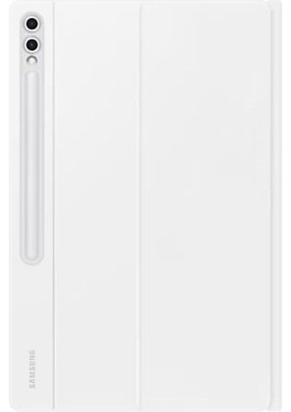 Galaxy Tab S10 / S9 Ultra Klavyeli Mousepadli Kılıf Beyaz