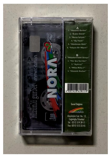 Ahmet Özhan Hüzünlü Gurbet Kaset (Sıfır Jelatininde Orjinal Dönem Baskı) fiyatları