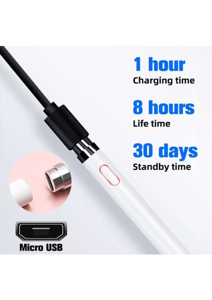 Apple Ipad Uyumlu Çizim ve Tasarım Için Dokunmatik Kalem Active Stylus Pen modelleri