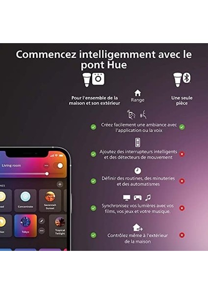 Huewca Go V2 Taşınabilir Akıllı LED Masa Lambası, Bluetooth Özellikli, Beyaz ve Renkli